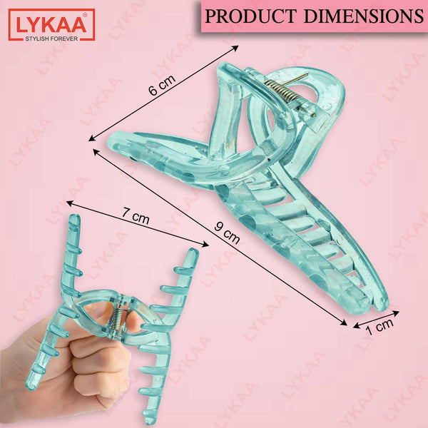 ACRYLIC BUTTERFLY HAIR CLUTCHER (SET OF 3)