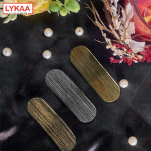 METALLIC LUSTRE TIC TAC CLIPS (SET OF 3)