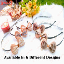 BURBERRY BOW HAIR BAND (SET OF 2)