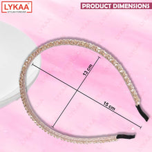 CYSTAL EMBELLISHED HAIR BAND (SET OF 2)