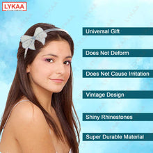 WHITE PEARL BOW HAIR BAND