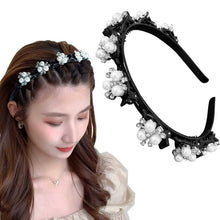 DOUBLE LAYER PEARL HEAD BAND