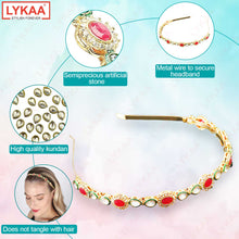KUNDAN LEAF HEADBAND