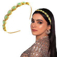KUNDAN OVAL HEADBAND