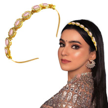 KUNDAN OVAL HEADBAND