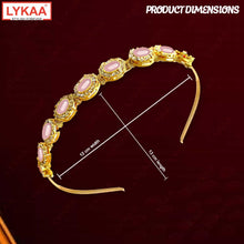 KUNDAN OVAL HEADBAND