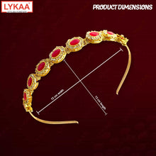 KUNDAN OVAL HEADBAND