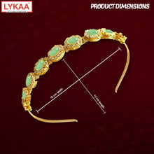KUNDAN OVAL HEADBAND