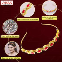 KUNDAN OVAL HEADBAND