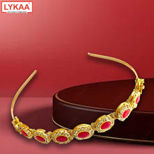 KUNDAN OVAL HEADBAND