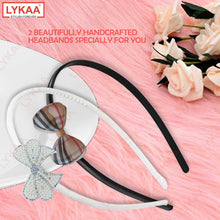 BURBERRY BOW HAIR BAND+ WHITE PEARL BOW HAIR BAND