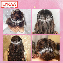 CRYSTAL AND PEARL EMBELLISHED PARTYWEAR HAIR