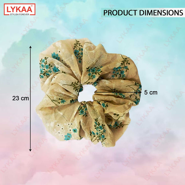 ORGANZA SCRUNCHIES (SET OF 2)